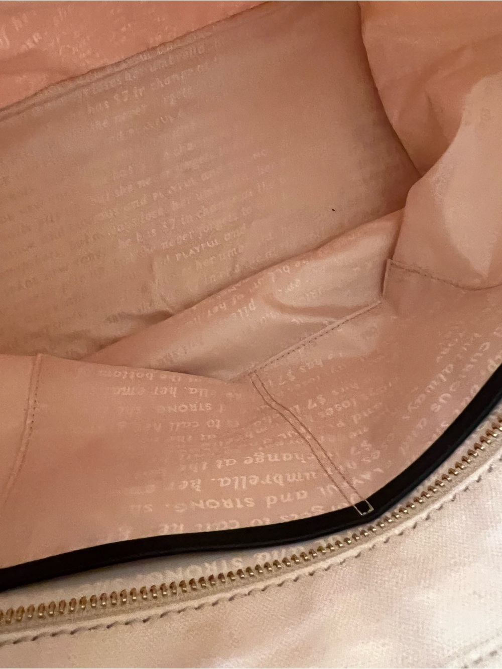 kate spade Collectable L Camel & Palm Print Tote Bag NWOT - Picture 13 of 16